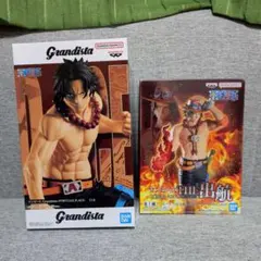 ワンピース　エースフィギュア 2体セット