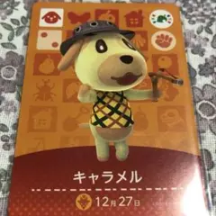 どうぶつの森 あつ森 amiiboカード キャラメル - メルカリ