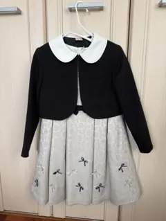 petit mainプティマイン ワンピース　卒園式　入学式　フォーマル　120