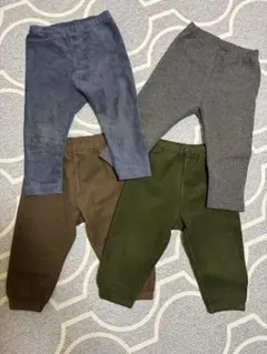 12/16まで】ユニクロ ベビー パンツ コーデュロイ フリース 4点セット