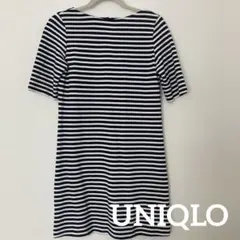 ユニクロ　ボーダーワンピース