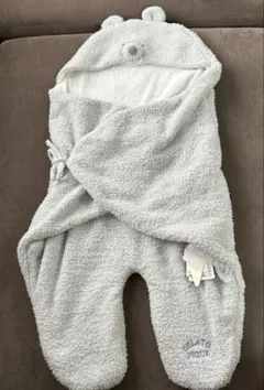 新品　ジェラートピケ　おくるみ