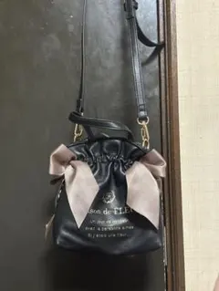 メゾンドフルール ミニダブルリボン2Wayトートバッグ