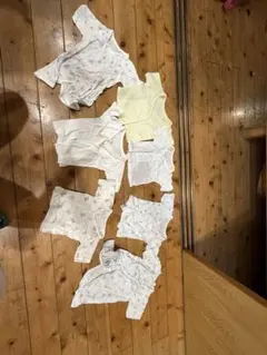 新生児肌着７点セット　長袖半袖ミックス