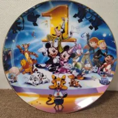 ディズニーチャンネル 1周年記念プレート　非売品　限定30枚　専用スタンド付き