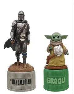 新品・未開封】マンダロリアン&グローグー 劇場ボトルキャップ