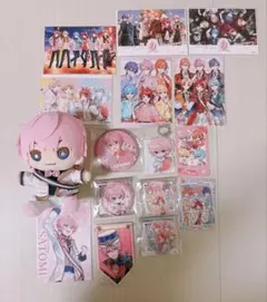 すとぷり(さとみくん)ぬいぐるみ、缶バッジ、ブロマイドまとめ売り