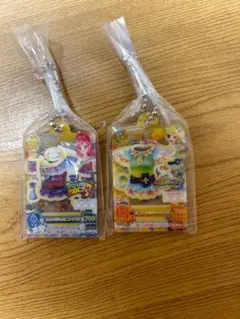 アイカツ だれでもアイドル活動アクリルチャーム ガチャガチャ 2点セット