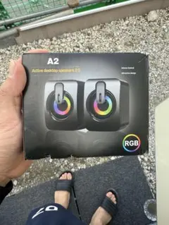 A2 アクティブデスクトップスピーカー 2.0 RGB