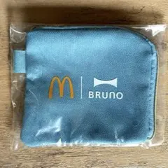 マクドナルド BRUNO コインポーチ ブルー