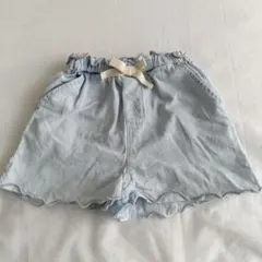 petit main ライトブルー ショートパンツ　100