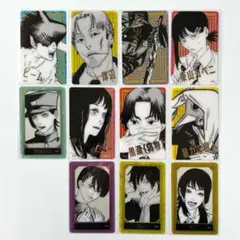 チェンソーマン 箔押しクリアカードコレクション 11点 まとめ売り