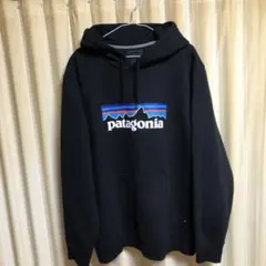 patagonia ブラック パーカー メンズLサイズ