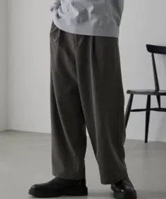 スラックス メンズ ワイド