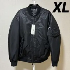 【XL】 UNIQLO ハイブリッドダウンオーバーサイズ MA-1 ブラック