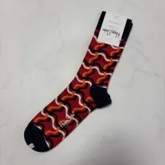 Happy Socks 波模様 ソックス メンズ　41-46