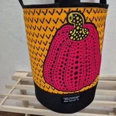 アフリカ布　バケツバック