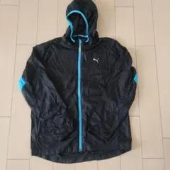 PUMA ピステ・ウィンドブレーカー 150 黒/青