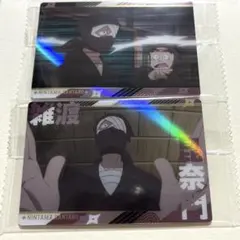 【匿名発送】 忍たま乱太郎 最強の軍師 ツインウエハース 雑渡昆奈門セット