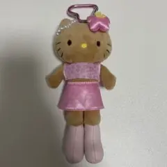 ハローキティ スタイルアップマスコット　足長キティー　日焼け　ギャル　ピンク