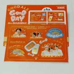 キリン　グッドエール　Mrs. GREEN APPLE　オリジナル　ステッカーD