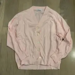 JOHN SMEDLEY ボタンレス 半袖ニット MALLOW PINK S - メルカリ