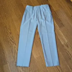 新品未使用★UNIQLO ライトグレー スリムフィット パンツ М