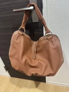 CELINE ブラウンレザー バッグ
