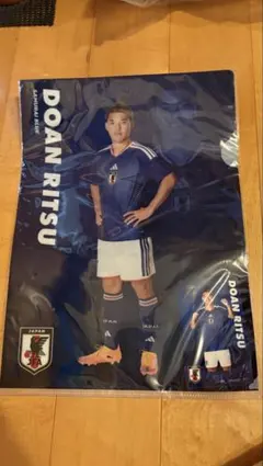 1番くじ　堂安律 サッカー日本代表 クリアファイル SAMURAI BLUE