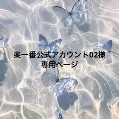 楽一番公式アカウント02様　専用ページ