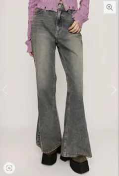 SLY L/W WIDE FLARE パンツ　スライ　フレア