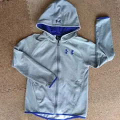 Under Armour ColdGear パーカー YLG グレー