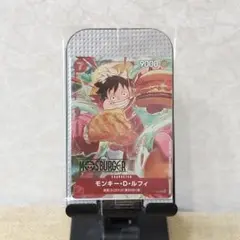 ぽ*様 ワンピースカード モスバーガー モンキー・D・ルフィ プロモ