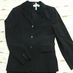 COMME CA ISM ブラックスーツ