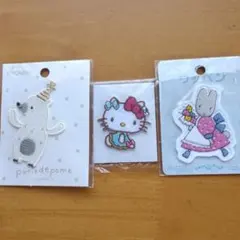 アイロンワッペンセット 3点