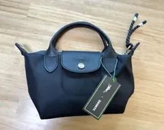 LONGCHAMP プリアージュ エナジートップハンドルバッグ ブラック XS