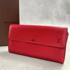 Louis Vuitton ポルト モネ クレディ エピ 長財布 8198のサムネイル