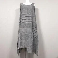 美品✨2024年 t.b センソユニコ シルク混 ノースリーブワンピース 日本 