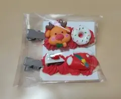 ハンドメイド ヘアクリップ セット