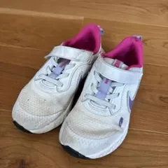 Nike キッズ スニーカー ホワイト/パープル/ピンク