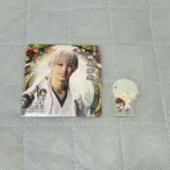 刀ミュ 2.5茶屋 コースター わんぱく刀剣乱舞 ステッカー 鶴丸国永