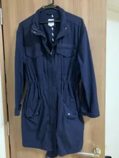 gap スプリングコート　ネイビー