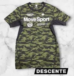 【レア商品】DESCENTE Move Sport カモフラ柄 Tシャツのサムネイル