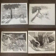 大ベルセルク展 複製原画+複製原画専用の額 ガッツ キャスカ BERSERK