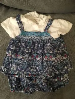 センセオブワンダー【美品】ロンパース&キャミソールセット、単品で双子にも70cm