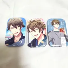 アイドリッシュセブン　キャラバッジコレクション　十龍之介　スクエア　3点