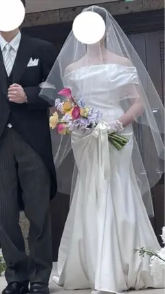 TREAT DRESSINGウェディングベール 80×120