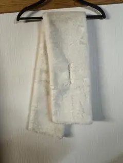 ホワイト ファー マフラー もこもこ