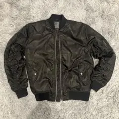 ワークマン　FieldCore ブラックカモフラ MA-1ジャケット M