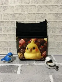 ハンドメイドのサコッシュ